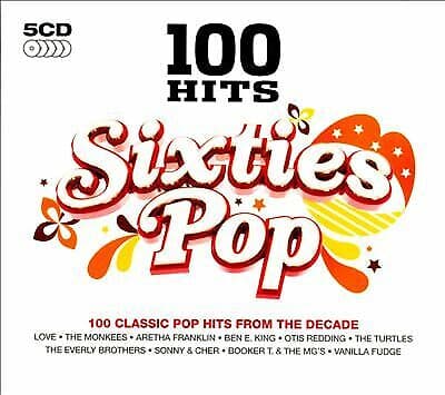 Various Artists : 100 Hits: 60s Pop CD Box Set 5 discs (2010) Pre Owned