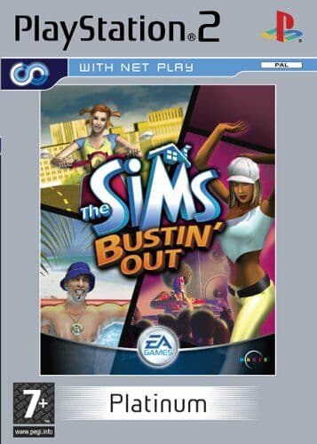 The Sims Bustin Out Platinum (Sony Playstation PS2) - Game  0WVG  (Pre Owned)
