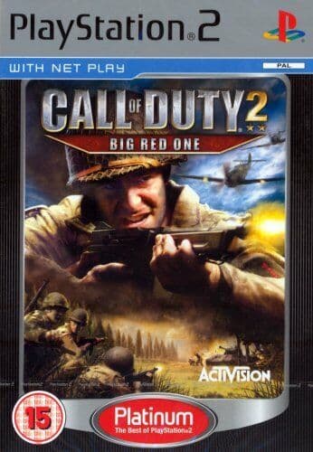 Call of Duty 2: Big Red One Platinum (Sony Playstation PS2) - Game  VEVG  (Pre Owned)