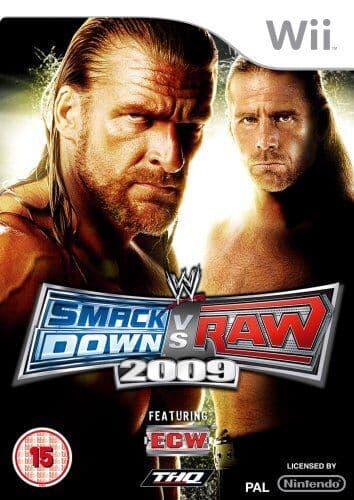 WWE Smackdown vs Raw 2009 (Nintendo Wii) - Game  F8VG  (Pre Owned)