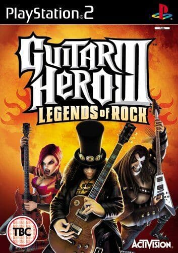 Guitar Hero 3: Legends of Rock - Guitar Hero III - Game Only (Sony Playstation PS2) - Game  0MVG (Pre Owned)