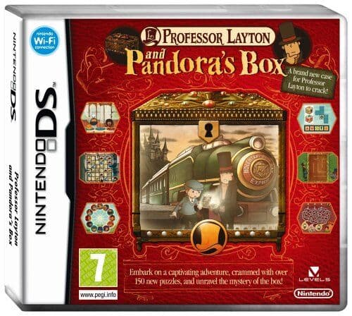 Professor Layton 2 and Pandoras Box Game DS - Game  ZQVG  (Pre Owned)