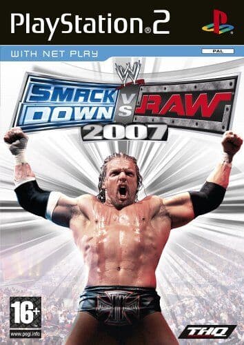 WWE SmackDown vs. RAW 2007 (Sony Playstation PS2) - Game  XQVG  (Pre Owned)