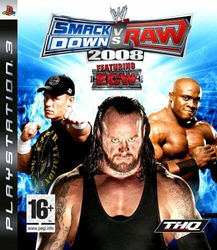 SmackDown Vs Raw 2008 (Sony Playstation PS3) - Game  Z8VG  (Pre Owned)