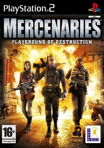 Mercenaries Playground of Destruction (Sony Playstation PS2) - Game  9CIG  (Pre Owned)