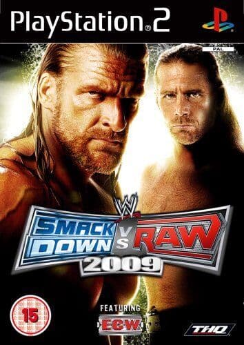 WWE SmackDown vs. Raw 2009 (Sony Playstation PS2) - Game  MGVG  (Pre Owned)