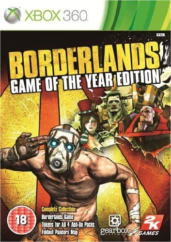 Borderlands: Game of the Year Edition (Xbox 360) - Game  F0VG  (Pre Owned)