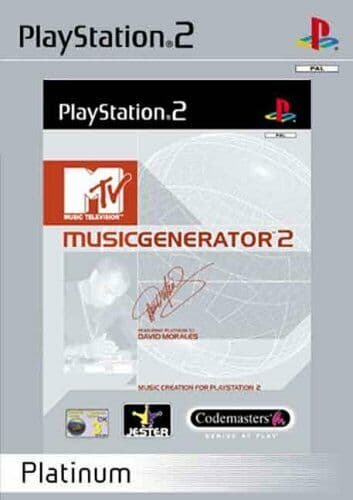 MTV Music Generator 2 Platinum - Game UPVG (Pre Owned)