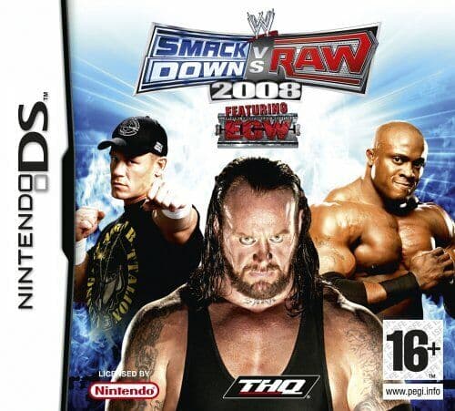 SmackDown Vs Raw 2008 (Nintendo DS) - Game  60VG  (Pre Owned)