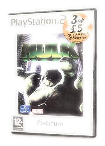 Hulk Platinum (Sony Playstation PS2) - Game  QOVG  (Pre Owned)