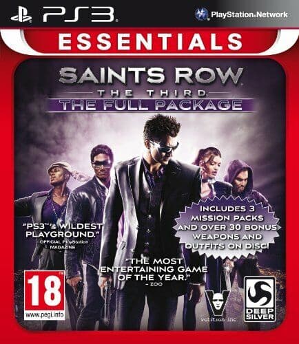 Saints Row The Third: The Full Packages: PlayStation 3 Essential... - Game  D6VG (Pre Owned)