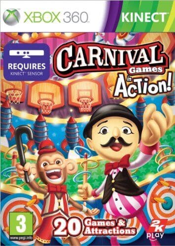 Carnival Games: In Action (Xbox 360) - Game  FUVG  (Pre Owned)
