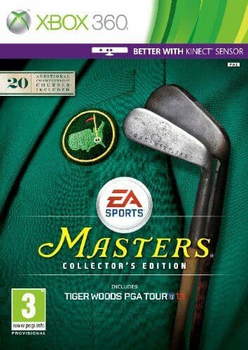Tiger Woods PGA Tour 13: Masters Collector's Edition (Xbox 360) - Game 02VG The (Pre Owned)
