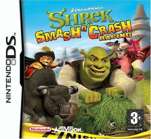 Shrek Smash 'N' Crash Racing (Nintendo DS) - Game  FYVG  (Pre Owned)