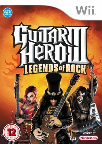 Guitar Hero III: Legends of Rock - Game Only (Nitendo Wii) - Game  MWVG  (Pre Owned)