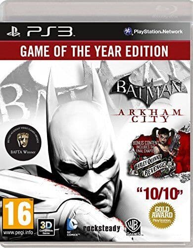 Batman: Arkham City - Game of the Year (Sony Playstation PS3) - Game  8ULN  (Pre Owned)