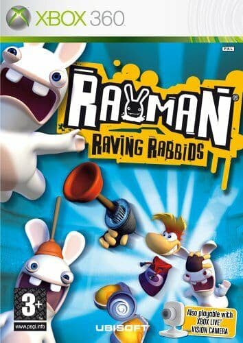 Rayman - Rayman Raving Rabbids (Xbox 360) - Game  JSVG  (Pre Owned)