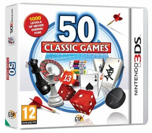 50 Classic Games (Nintendo 3DS) - Game  KGVG  (Pre Owned)