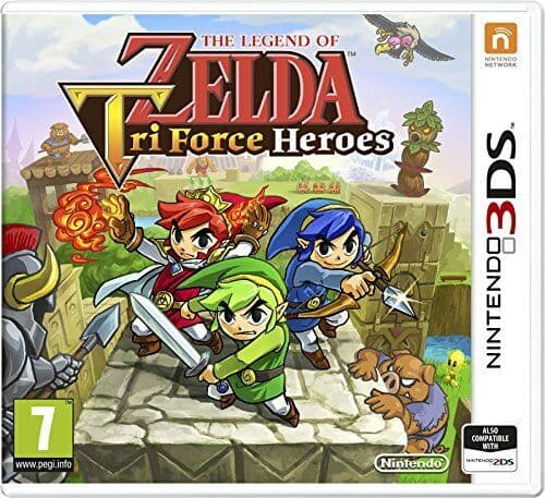 The Legend Of Zelda Tri Force Heroes (Nintendo 3DS) - Game  MMLN  (Pre Owned)