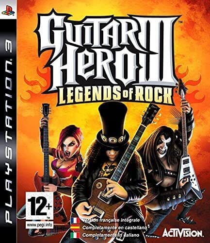 Guitar Hero III - Legends of Rock - Game Only (Sony PS3) - Game  F0VG  (Pre Owned)