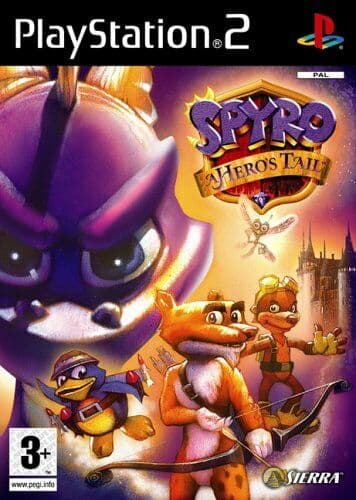 Spyro - Spyro: A Hero's Tail (Sony Playstation PS2) - Game  PUVG  (Pre Owned)