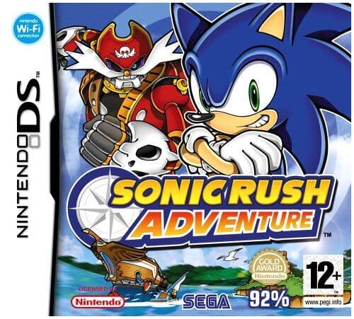 Sonic Rush Adventure (Nintendo DS) - Game  FOVG  (Pre Owned)