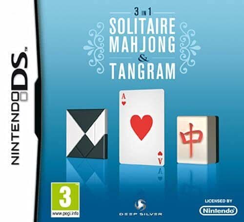 Solitaire, Mahjong & Tangram: 3-in-1 (Nintendo DS) - Game  O0VG  (Pre Owned)
