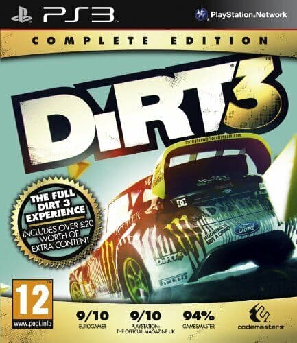 DiRT 3 - Complete Edition (Sony Playstation PS3) - Game  X4VG  (Pre Owned)