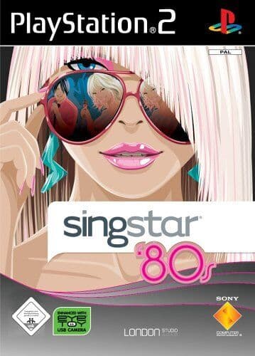 PS2 Game SingStar 80's - Game  28VG  (Pre Owned)