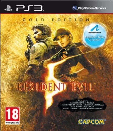 RESIDENT EVIL 5: GOLD (Sony Playstation PS3) - Game  FIVG  (Pre Owned)