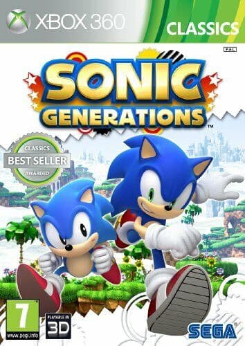 Sonic Generations - Classics (Xbox 360) - Game SMVG (Pre Owned)