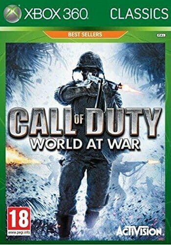 Call of Duty: World at War (Classic) (Xbox 360) - Game  POVG  (Pre Owned)