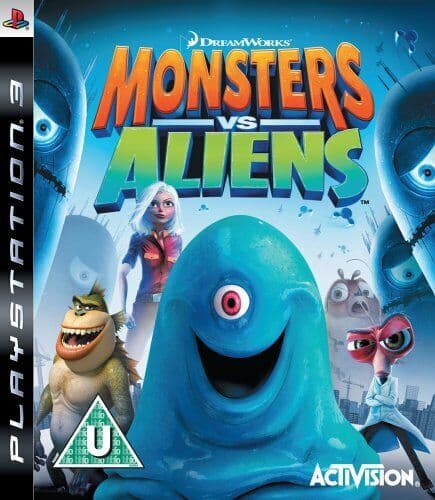 Monsters vs. Aliens (Sony Playstation PS3) - Game  A4VG  (Pre Owned)