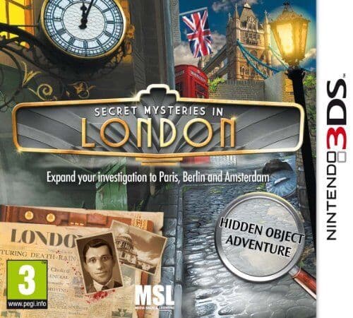Secret Mysteries in London (Nintendo 3DS) - Game  ZYVG  (Pre Owned)