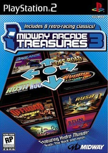 Midway's Arcade Treasures 3 (Sony Playstation PS2) - Game  DIVG  (Pre Owned)