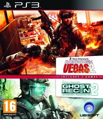 Ubisoft Double Pack - Rainbow Six Vegas 2 and Ghost Recon Advanc... - Game  C0VG (Pre Owned)