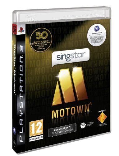 SingStar: Motown - PlayStation Eye Enhanced (Sony Playstation PS3) - Game  DMVG  (Pre Owned)