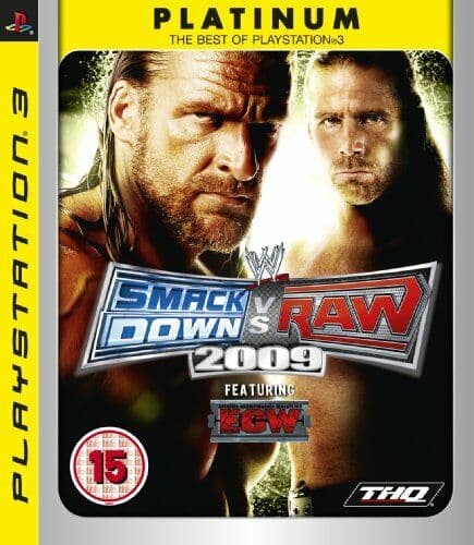 WWE Smackdown Vs. Raw 2009 - Platinum Edition (Sony Playstation PS3) - Game  Z2VG  (Pre Owned)