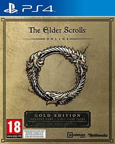 The Elder Scrolls Online Gold Edition (Sony Playstation PS4) - Game  BOVG  (Pre Owned)