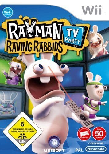 Rayman Raving Rabbids: TV-Party - Game  WCVG  (Pre Owned)