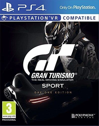 Gran Turismo GT Sport Day One Edition PS4 Game (PSVR Compatible) - Game  GWVG (Pre Owned)