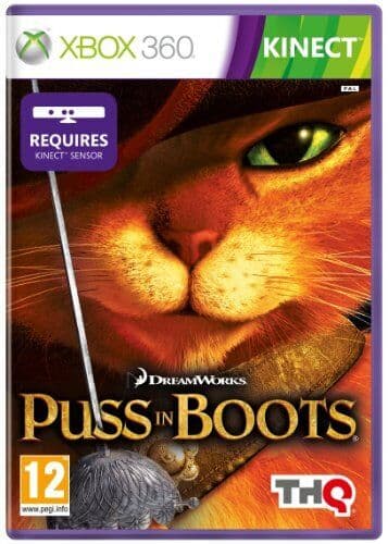 Puss in Boots - Kinect (Xbox 360) - Game  ZGVG  (Pre Owned)
