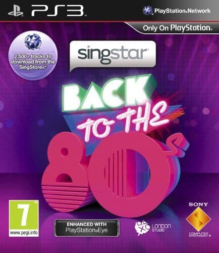 SingStar: Back to the 80s - PlayStation Eye Enhanced (Sony Playstation PS3) - Game  JGVG The (Pre Owned)