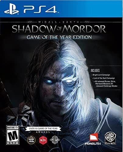 Middle Earth: Shadow of Mordor Game of the Year for PlayStation 4 - Game  X4VG (Pre Owned)