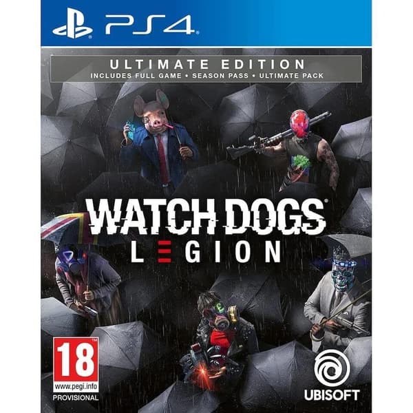 Watch Dogs: Legion - Ultimate Edition (Sony Playstation PS4) (Sony Playstation PS4) - Game  JNVG  (Pre Owned)