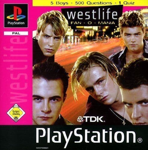 Westlife Fan-O-Mania (PSone) - Game  KJVG  (Pre Owned)