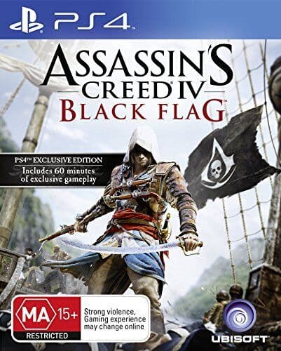 Assassin's Creed IV: Black Flag (Sony Playstation PS4) - Game  V4VG  (Pre Owned)