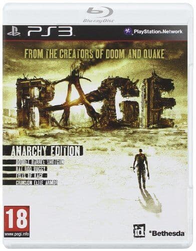 RAGE Anarchy Edition (Sony Playstation PS3) - Game  MWLN  (Pre Owned)