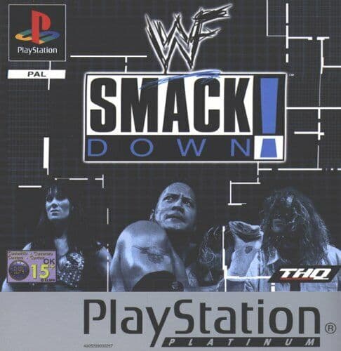 Sony Playstation - WWF Smackdown Platinum - Game  TDVG  (Pre Owned)