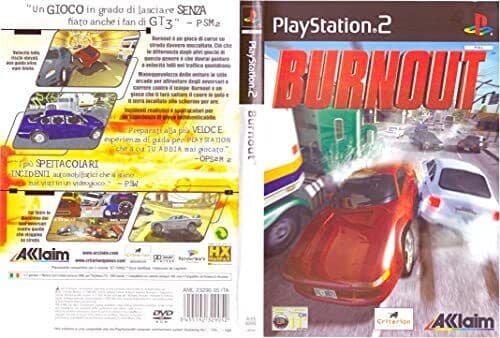PS2 - Burnout - [Italian version] - Game  65VG  (Pre Owned)